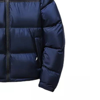 Grosir baru jaket Puffer pria bersirkulasi penjualan langsung pabrik layanan OEM pabrikan tinggi pilihan ukuran Plus baru
