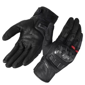 Guantes de moto de cuero genuino para hombre y mujer, diseño de logotipo personalizado, guantes de moto de carreras con la mejor gama - Product Image 1