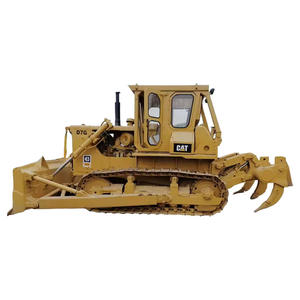 Bulldozer D7G D7H D65 TY160 con motor japonés usado de alto rendimiento más barato con cabrestante, maquinaria de construcción de segunda mano versátil - Product Image 1