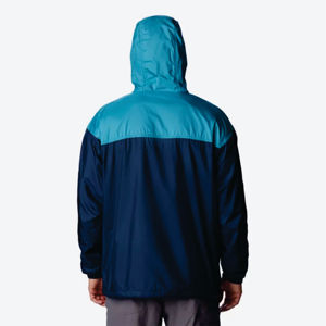 Échantillon gratuit Veste coupe-vent en toile avec broderie, respirante et imperméable pour hommes, design personnalisé OEM - Product Image 4