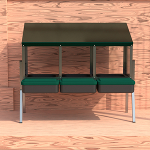 Resistente y Fiable: Nido Triple Des Champs MG03-L para Granjas Urbanas y Rurales - Product Image 1