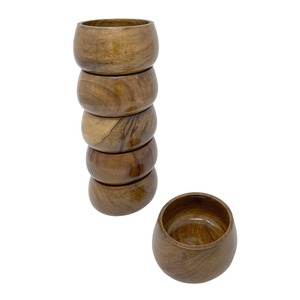 Cuencos de madera de mango para porciones de sopa y alimentos de alta calidad para hoteles y restaurantes por AALIYAN IMPEX - Product Image 2