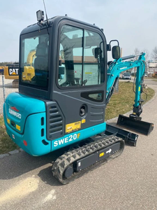 Miniexcavadora Sonward SWE20F de 1.9 toneladas con 3 cucharones, compacta, hidráulica, con giro de cola cero y accesorio de cucharón, en venta. - Product Image 6