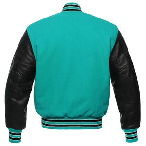 Última Llegada, Chaqueta Varsity de Béisbol para Hombre, Talla Grande, Transpirable, de Alta Calidad, con Logotipo Bordado Personalizado - Product Image 3