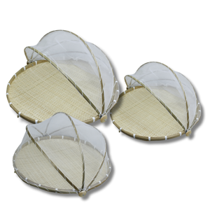 PRODUCTO MÁS VENTA BANDEJA DE BAMBÚ para prueba de pan Cesta hecha a mano para almacenamiento de alimentos Utensilios de cocina y uso de cesta de regalo - Product Image 1