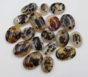 Piedra Preciosa de Ágata Natural de Forma Ovalada, Ágata Natural Estampada para Meditación y Joyería al por Mayor - Product Image 3