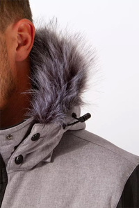 Chaqueta acolchada de estilo clásico, ligera y personalizable, chaqueta de burbujas, elegante y cómoda, soporte de lona, esencial para el invierno, calle principal - Product Image 4