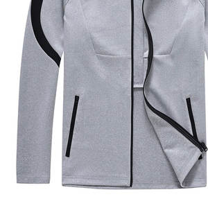 BANA FIGHT WEAR - Conjunto Deportivo Informal de Verano para Hombre, Manga Larga, Cierre de Cremallera, Talla XXL, Diseño de Color Liso, 100% Algodón, Secado Rápido - Product Image 3