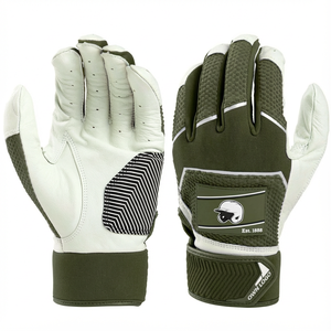 Gants de frappe de baseball en cuir de mouton professionnels personnalisés en gros, poignée confortable, adulte, jeunesse, équipe, achat en gros - Product Image 6