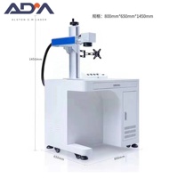 Machine de marquage laser à fibre portable JPT nouvel état AI DXF PLT 2.5D courbe de refroidissement à l'air 3D gaufrage de surface gravure laser 3D
