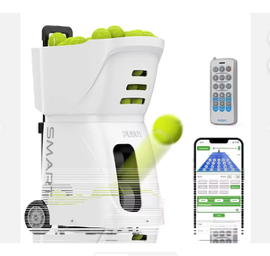 NOUVEAU Lanceur de balles de tennis portable Nouveautés Équipement pour l'entraînement et la pratique Télécommande par application - Product Image 1
