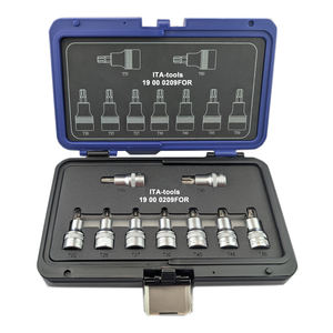 ซ็อกเก็ตบิชแบบ Torx 9ชิ้น1/2 "Dr. เครื่องมือช่าง OEM ODM ไต้หวันผู้ผลิตเครื่องมือช่างเพิ่มเติม - Product Image 1