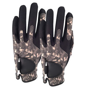 Venta al por mayor de guantes de golf de piel de oveja Cabretta suave y transpirable con logotipo personalizado para mujeres antideslizantes para deportes - Product Image 6