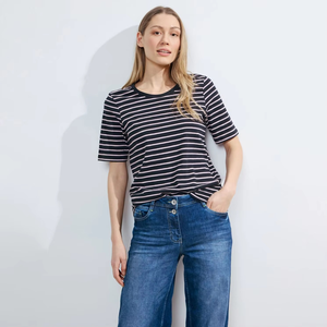 Meilleur design T-shirt pour femme T-shirt en coton de couleur unie respirant pour femmes T-shirt imprimé de coupe ample - Product Image 1