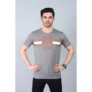 T-Shirt Men Long Sleeve Cotton Pique Designer <b>Print</b> Casual Fit Custom Design Private Label OEM ODM Supplier Wholesale - Product Image 1