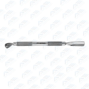 Empujador DE CORTADOR de borde recto, empujador de cutículas de acero inoxidable 100% de doble extremo, instrumentos de belleza, productos de cuidado de belleza, herramientas - Product Image 2