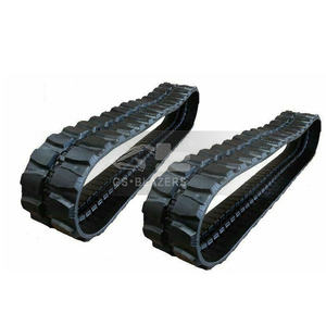 Pista de goma de Venta caliente 400mm de pista ancha 400x72,5x74 para E50 X337 <span class=keywords><strong>X341</strong></span> Mini piezas de excavadora Piezas de chasis - Product Image 1