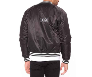 Chaqueta Varsity de Lona Ligera de Alta Calidad con Logotipo Bordado, para Hombre y Mujer, con Capucha, Estilo Urbano, Impermeable - Product Image 4