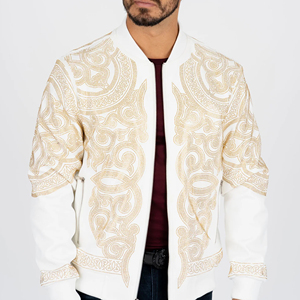 เสื้อแจ็คเก็ตบอมเบอร์แบบซิปสำหรับผู้ชาย ออกแบบเอง พิมพ์ลายได้ คุณภาพสูง ระบายอากาศได้ดี แห้งเร็ว เหมาะสำหรับเล่นกีฬาในฤดูหนาว - Product Image 2