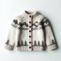 Blouson d'hiver vintage intemporel en laine mérinos, col montant, écologique, chauffant, coupe-vent - Durable, respirant, naturellement unisexe