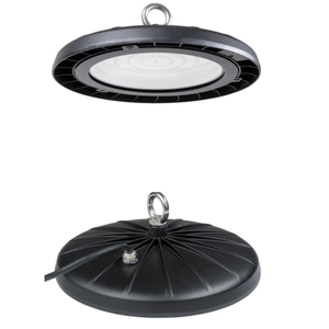 150 industriale Watt UFO per LED ad alta luce 15000 Lumen luce naturale IP65 riflettore di colore nero - Product Image 2