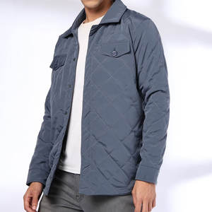 Veste matelassée pour hommes de qualité supérieure, nouveau design, veste en duvet d'hiver à fermeture éclair lourde, vente à chaud - Product Image 1