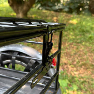 Triciclo eléctrico de carga plegable con tracción trasera de 48V y 350W, neumático de 16 pulgadas, velocidad máxima de 25 km/h, triciclo eléctrico de acero, ambos estilos abiertos y cerrados disponibles - Product Image 6