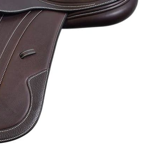 Premium Leather English <b>Jumping</b> Saddle Horse Equestrian <b>Show</b> <b>Jumping</b> Saddle Exporter Manufacturer - Product Image 5