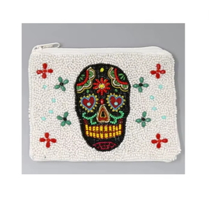 Pochette de monnaie unique en perles de rocaille avec des motifs colorés conçus pour ceux qui apprécient les accessoires artistiques - Product Image 6