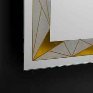 Espejo de Pared Rectangular con Iluminación LED de 60x80 Pulgadas, Producto Moderno para Decoración del Hogar - Product Image 3