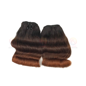 ผมบ๊อบหยักแบบดิบผมสั้น8 10 12นิ้วผมสั้นสีธรรมชาติ - Product Image 2