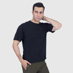 Camiseta de Algodón 100% de Corte Holgado, Tejido Jersey Grueso, Color Negro Liso con Estampado Gráfico - Product Image 5