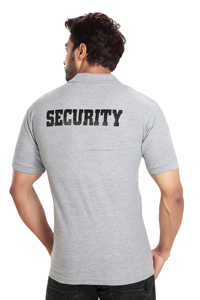 Polo DE SEGURIDAD personalizado de alta visibilidad, ropa informal, cómodo, de secado rápido, de manga corta, uniforme de guardia para hombre - Product Image 3