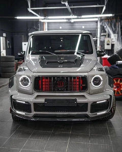 Kit de carrosserie en fibre de carbone sèche en matériau PP pour <span class=keywords><strong>mercedes</strong></span>-benz classe G W464 2019-2024 mise à niveau vers la série B G900 Rocket Style - Product Image 1