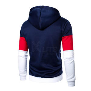 Sweat à capuche en polaire léger pour homme, fermeture éclair, respirant, coupe-vent, conçu pour l'entraînement sportif et les performances - Product Image 4