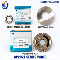 AP2D12 AP2D21 AP2D25 AP2D36 Suku Cadang Perbaikan Pompa Hidrolik Piston Shoe Valve Plate Rotary Group untuk Mini Excavator