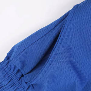 Pantalones Cortos Cargo Casuales para Hombre de Marca Privada, Cintura Elástica Media, Estilo Fitness, Diseño Sólido, Bolsillos Decorados, Material de Lona - Product Image 3