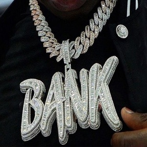 Rappeur Bijoux Hip Hop Monnaie USD Symbole Pendentif Passe Diamant Testeur Vvs Moissanite De Luxe Personnalisé Charme Collier Pendentifs - Product Image 4