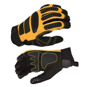 Guantes mecánicos de cuero profesional 2025, la mejor calidad, precio al por mayor, guantes mecánicos para Unisex - Product Image 4