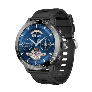 Montre connectée Sewer G303 AMOLED 1,5 pouce avec GPS, boussole, étanchéité IP67, tracker d'activité, bracelet en caoutchouc, boîtier en alliage, unisexe - Product Image 1