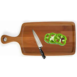 Planche à découper en bois polyvalente pour fruits et légumes, accessoire de cuisine de qualité supérieure - Product Image 5