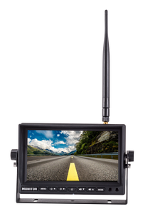 7 inch Quad Màn hình Màn hình xe ngược lại máy ảnh với phía sau xem gương màn hình không dây. - Product Image 4