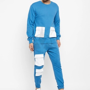 Dos piezas de marca personalizada con capucha impresa multicolor hombres chándales Venta de calidad superior ropa deportiva gimnasio Fitness servicio OEM - Product Image 3