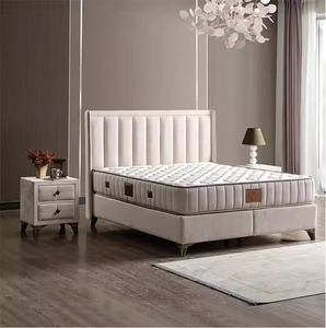 Ensembles de meubles de chambre à coucher en MDF de haute qualité pour un sommeil confortable Différents modèles pour la maison, l'hôtel, la villa ou le lit d'appartement - Product Image 1