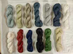 Custom Dyed <b>Linen</b> <b>Yarns</b> in Sports Weight, Worsted Weight and Lace Weight Ideal for <b>Yarn</b> Resellers and <b>Yarn</b> Stores - Product Image 2
