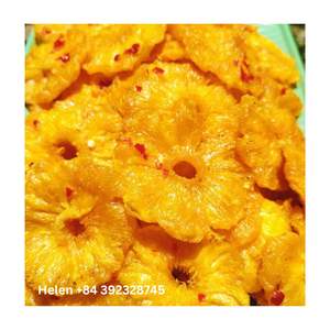 Ananas séchés avec sel vente en gros commande en gros anneaux d'ananas séchés doux origine au Vietnam meilleures ventes tranches d'ananas épicés - Product Image 2