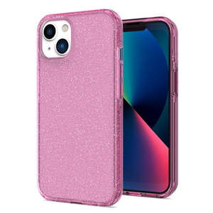 iPhone 14 6.1 นิ้ว iPhone 13 6.1 นิ้ว ใช้งานร่วมกับ iPhone 16E/17E สีชมพูกลิตเตอร์สตาร์ - Product Image 1