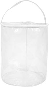 Étui pour fez maçonnique - Matériau transparent avec fermeture éclair, type de tissu : plastique. Instructions d'entretien : Lavage à la main uniquement. - Product Image 3