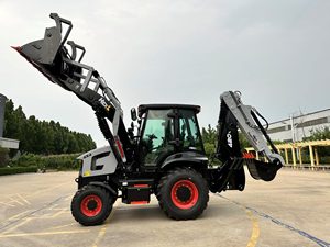 HexL 420X Super <b>Backhoe</b> Front <b>Loader</b> Mini <b>Loader</b> <b>Tractor</b> 45 Ton Rated Load Kawasaki Hydraulic Pump Cummins Engine - Product Image 6