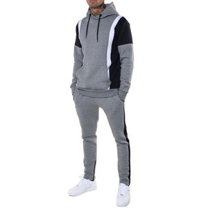 Chándal Nuevo al por Mayor 2025, 100% Poliéster, Tejido de Felpa, Ropa Deportiva, Sudaderas Gruesas, Ropa Casual de Invierno, Transpirable, Unisex, 2 en 1 - Product Image 1